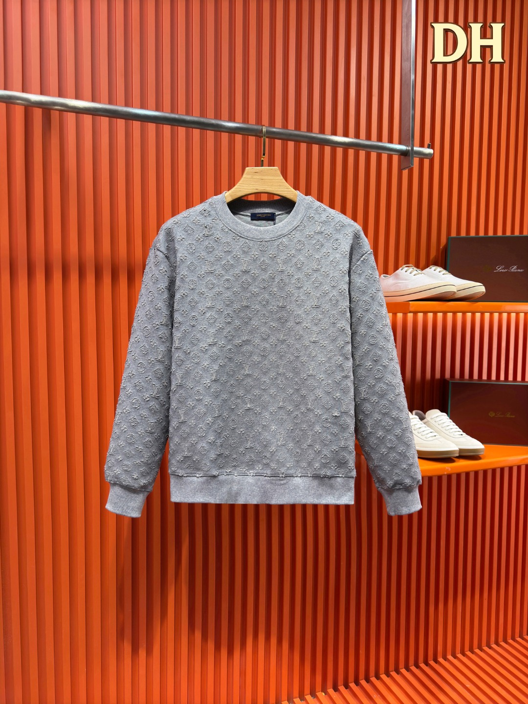 Cheap Louis Vuitton Hoodies for Men in 218838, $55 USD- [IB218838] - Replica Louis Vuitton Hoodies for Men