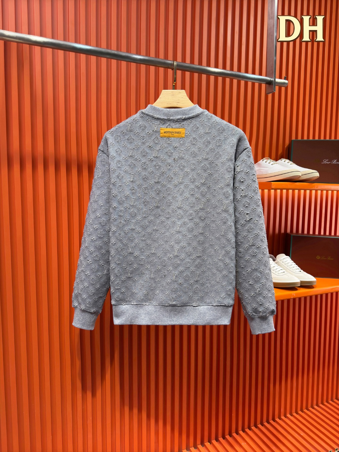 Cheap Louis Vuitton Hoodies for Men in 218838, $55 USD- [IB218838] - Replica Louis Vuitton Hoodies for Men