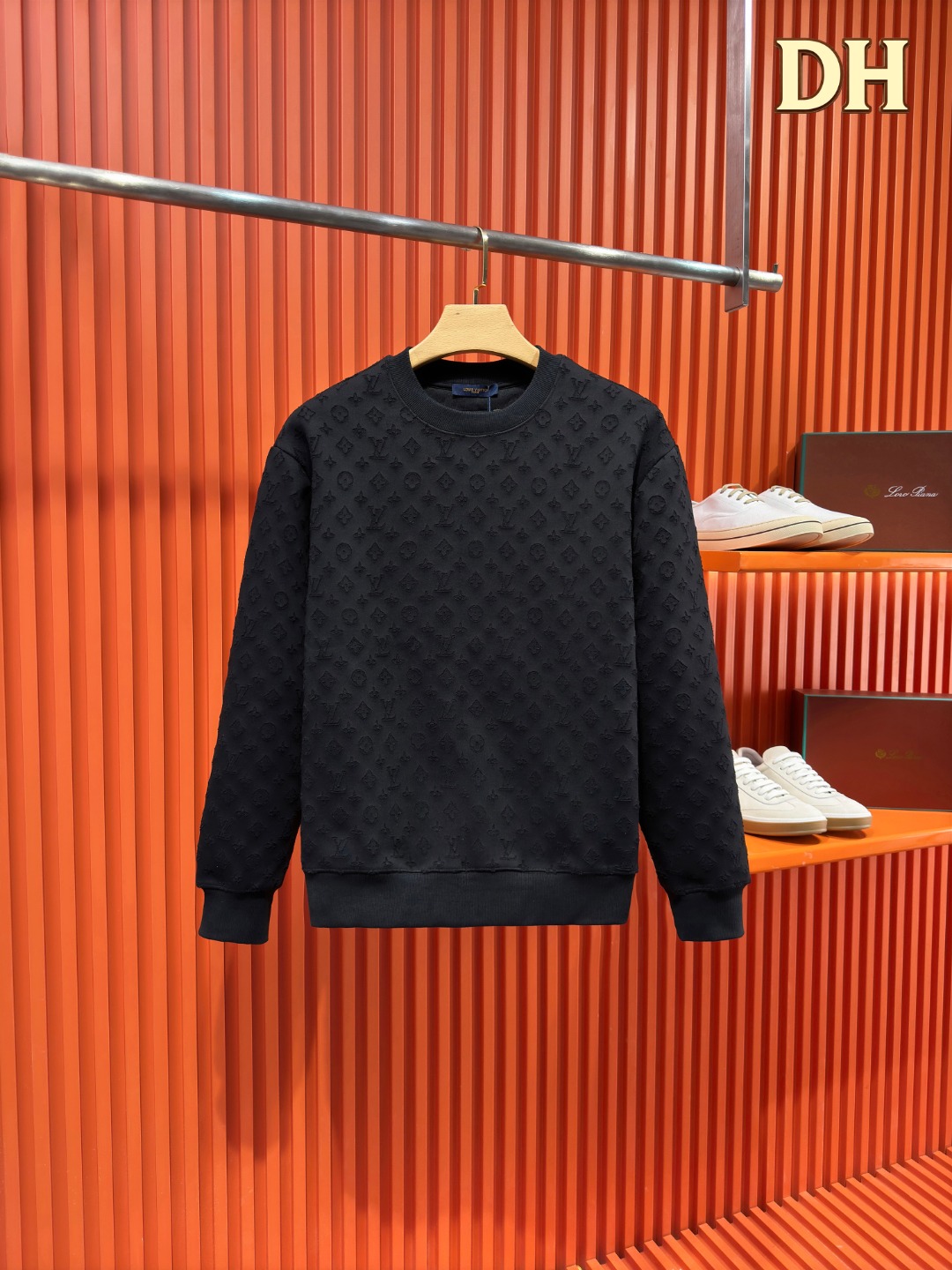 Cheap Louis Vuitton Hoodies for Men in 218839, $55 USD- [IB218839] - Replica Louis Vuitton Hoodies for Men