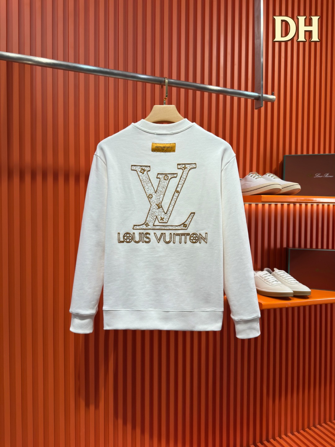 Cheap Louis Vuitton Hoodies for Men in 218840, $50 USD- [IB218840] - Replica Louis Vuitton Hoodies for Men