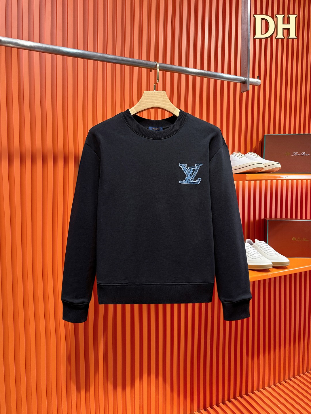 Cheap Louis Vuitton Hoodies for Men in 218844, $50 USD- [IB218844] - Replica Louis Vuitton Hoodies for Men
