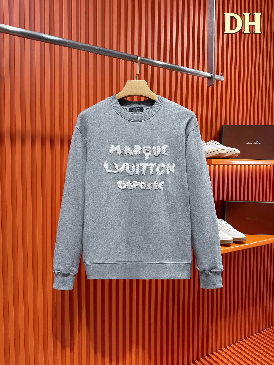 Cheap Louis Vuitton Hoodies for Men in 218848, $50 USD- [IB218848] - Replica Louis Vuitton Hoodies for Men