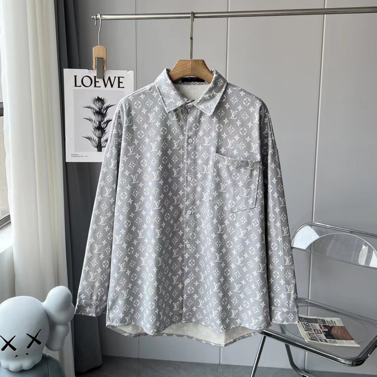 Cheap Louis Vuitton Thin Jackets For Men in 218861, $55 USD- [IB218861] - Replica Louis Vuitton Thin Jackets For Men