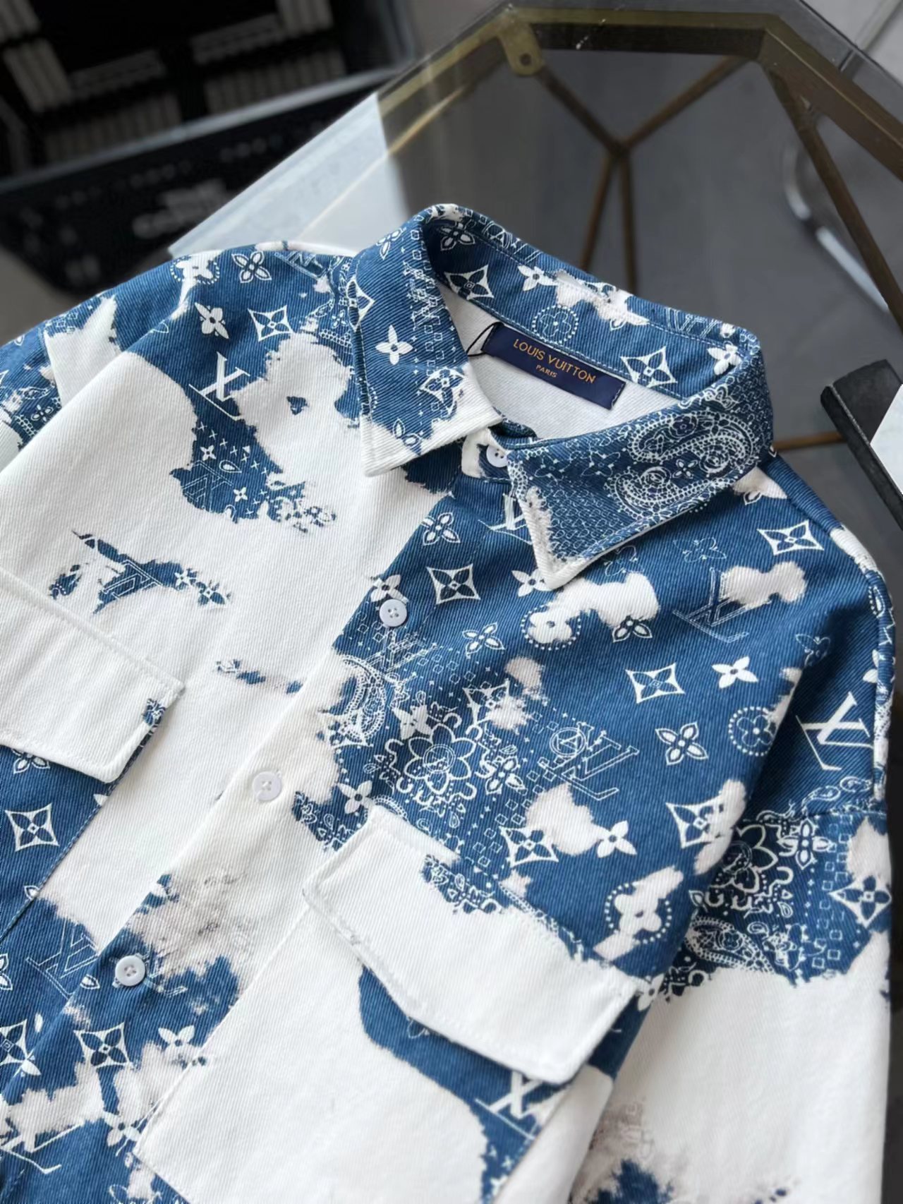 Cheap Louis Vuitton Thin Jackets For Men in 218864, $60 USD- [IB218864] - Replica Louis Vuitton Thin Jackets For Men