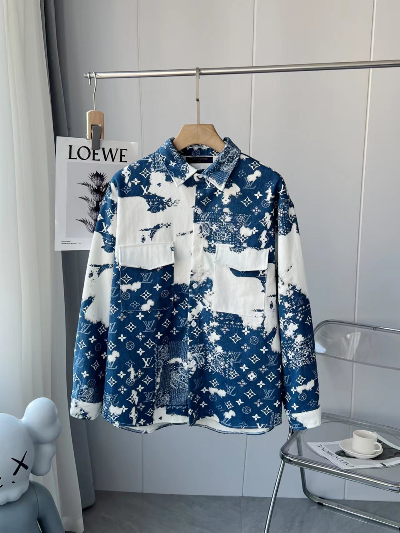 Cheap Louis Vuitton Thin Jackets For Men in 218864, $60 USD- [IB218864] - Replica Louis Vuitton Thin Jackets For Men