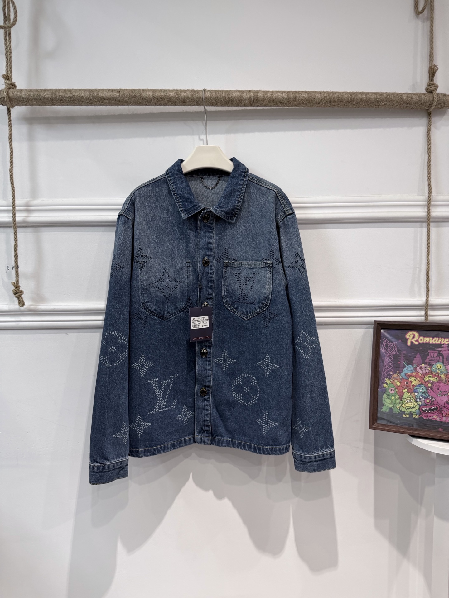 Cheap Louis Vuitton Thin Jackets For Men in 218869, $55 USD- [IB218869] - Replica Louis Vuitton Thin Jackets For Men