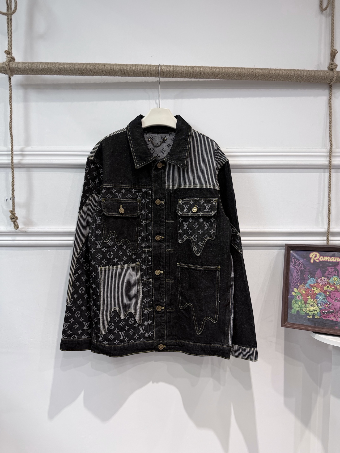 Cheap Louis Vuitton Thin Jackets For Men in 218870, $60 USD- [IB218870] - Replica Louis Vuitton Thin Jackets For Men