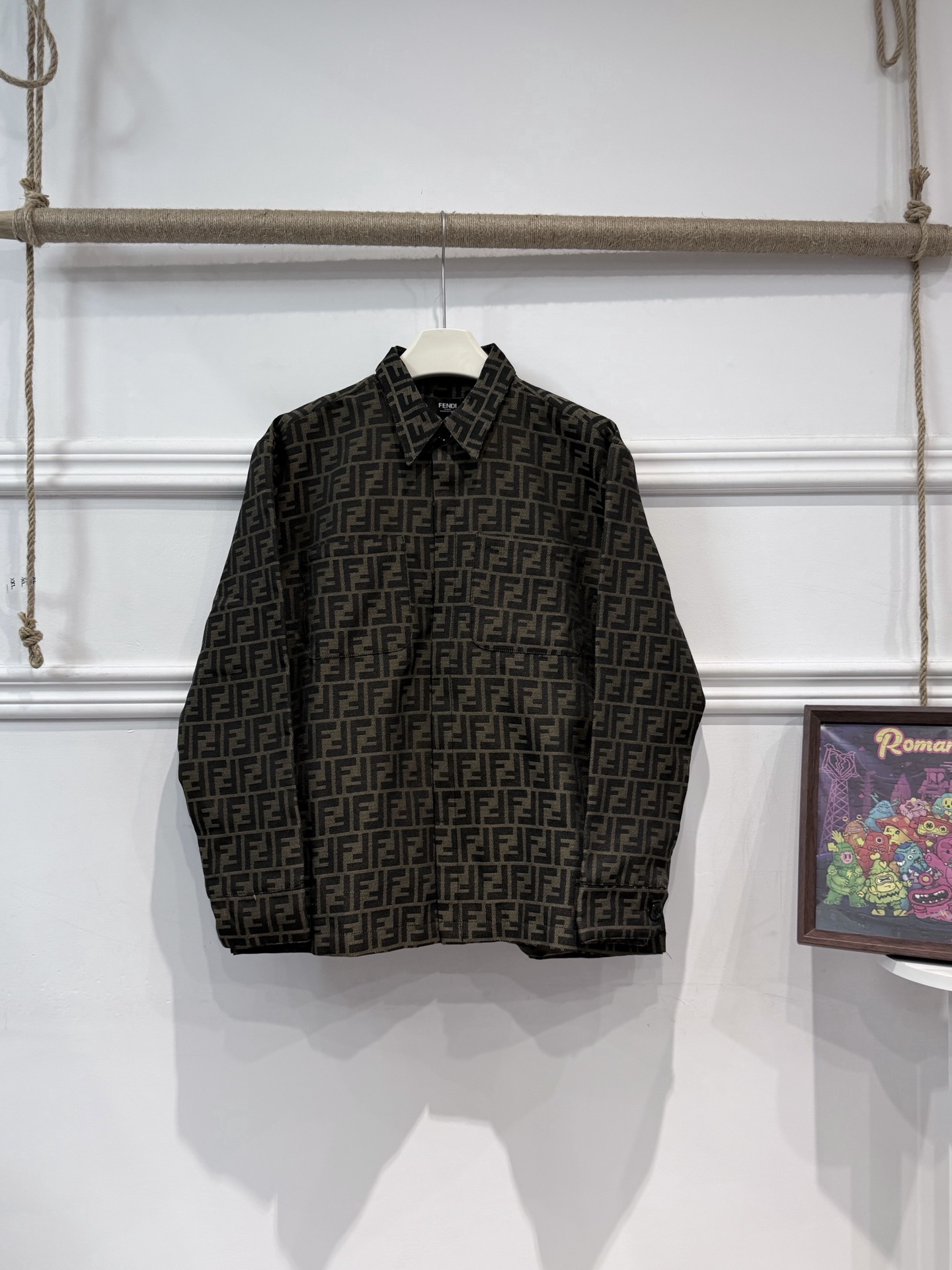 Cheap Fendi Jackets For Men in 218904, $50 USD- [IB218904] - Replica Fendi Jackets For Men