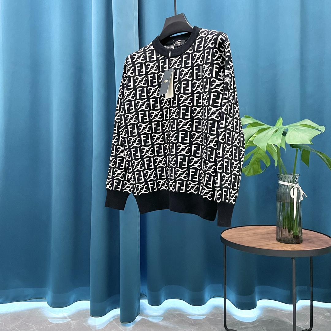 Cheap Fendi Sweaters in 218911, $45 USD- [IB218911] - Replica Fendi Sweaters