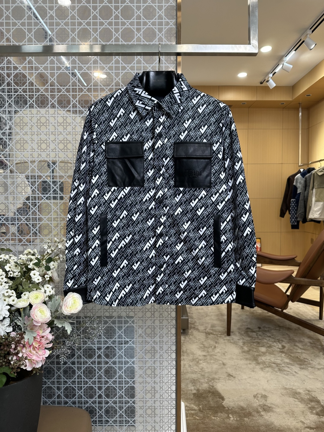 Cheap Fendi Jackets For Men in 218914, $120 USD- [IB218914] - Replica Fendi Jackets For Men