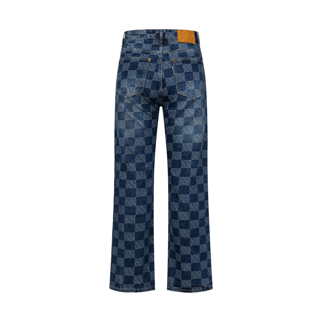 Cheap Louis Vuitton Jeans for Men in 218936, $70 USD- [IB218936] - Replica Louis Vuitton Jeans for Men