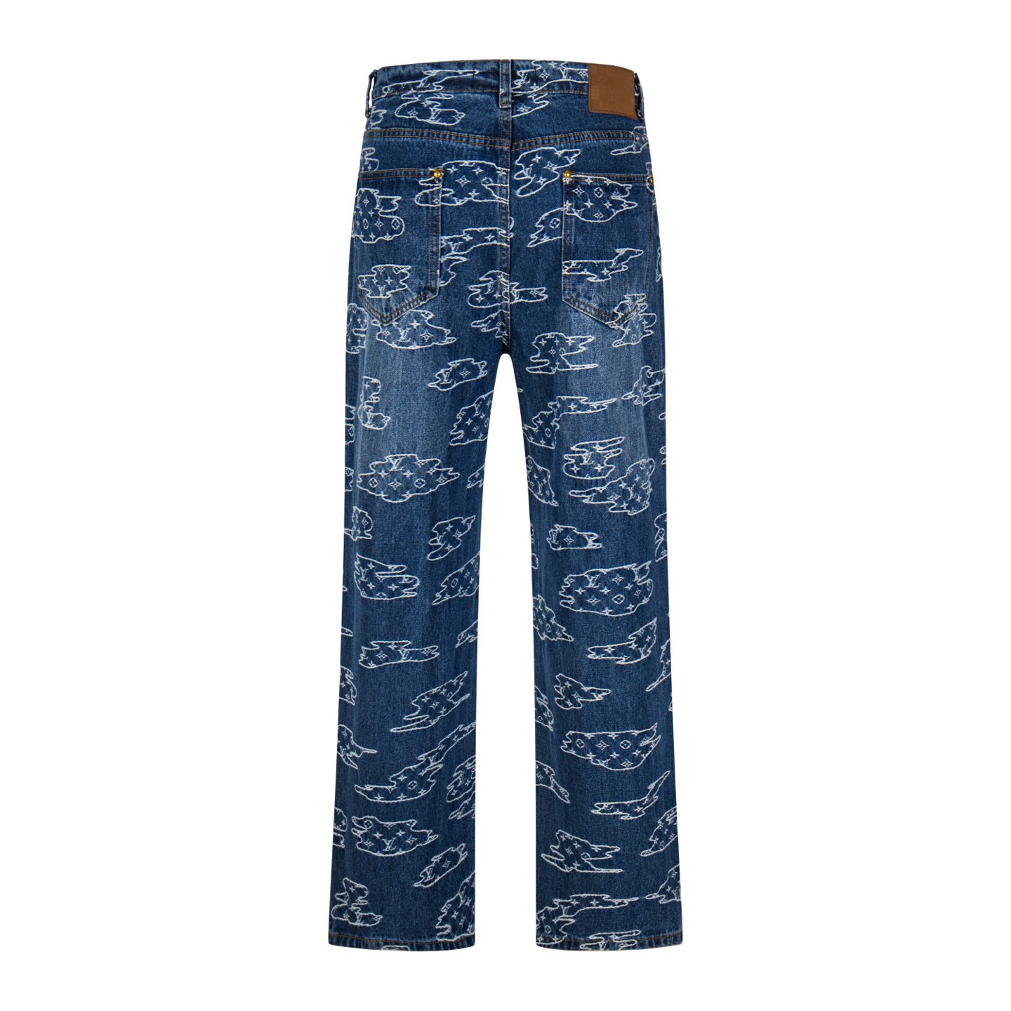 Cheap Louis Vuitton Jeans for Men in 218938, $60 USD- [IB218938] - Replica Louis Vuitton Jeans for Men