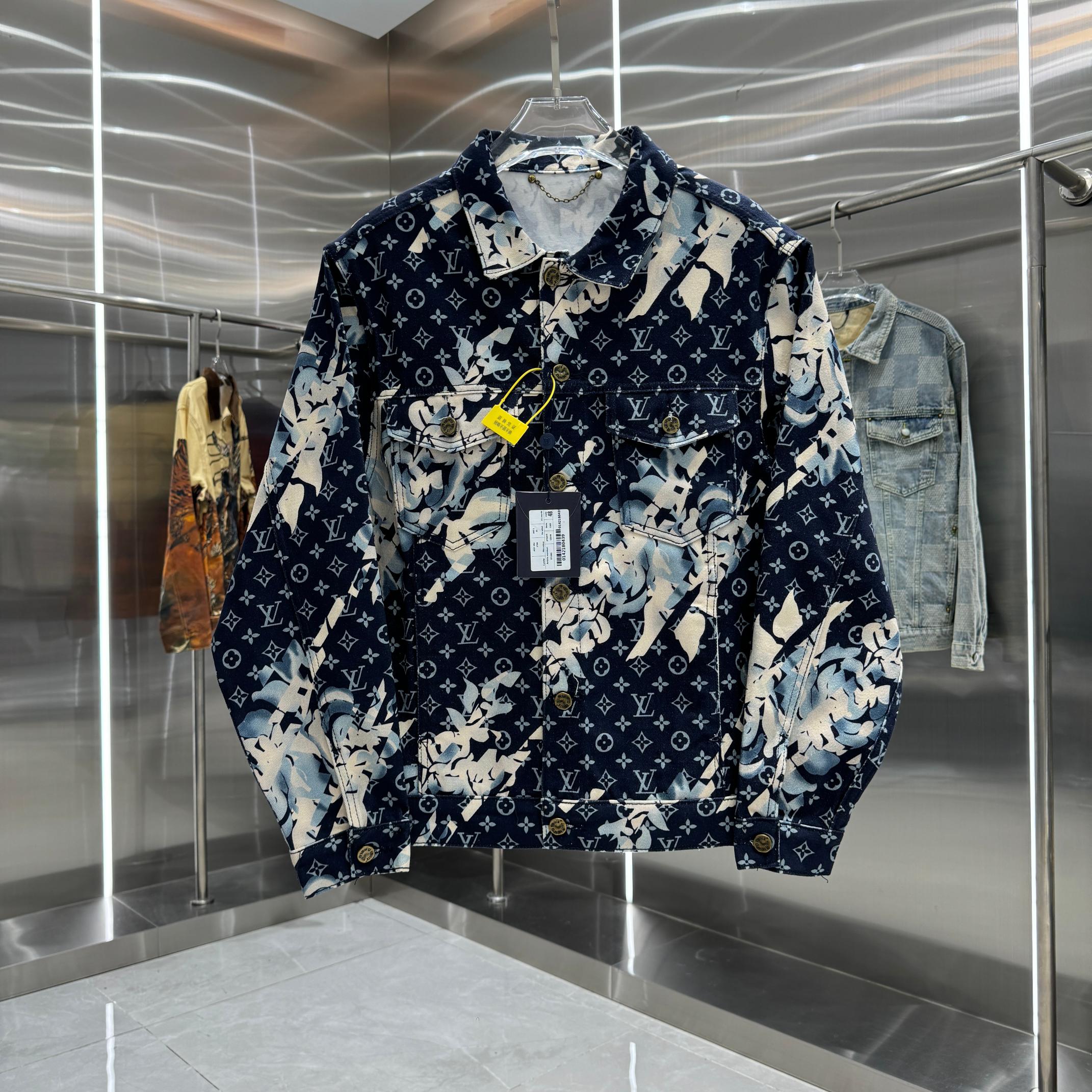Cheap Louis Vuitton Thin Jackets For Men in 218942, $65 USD- [IB218942] - Replica Louis Vuitton Thin Jackets For Men