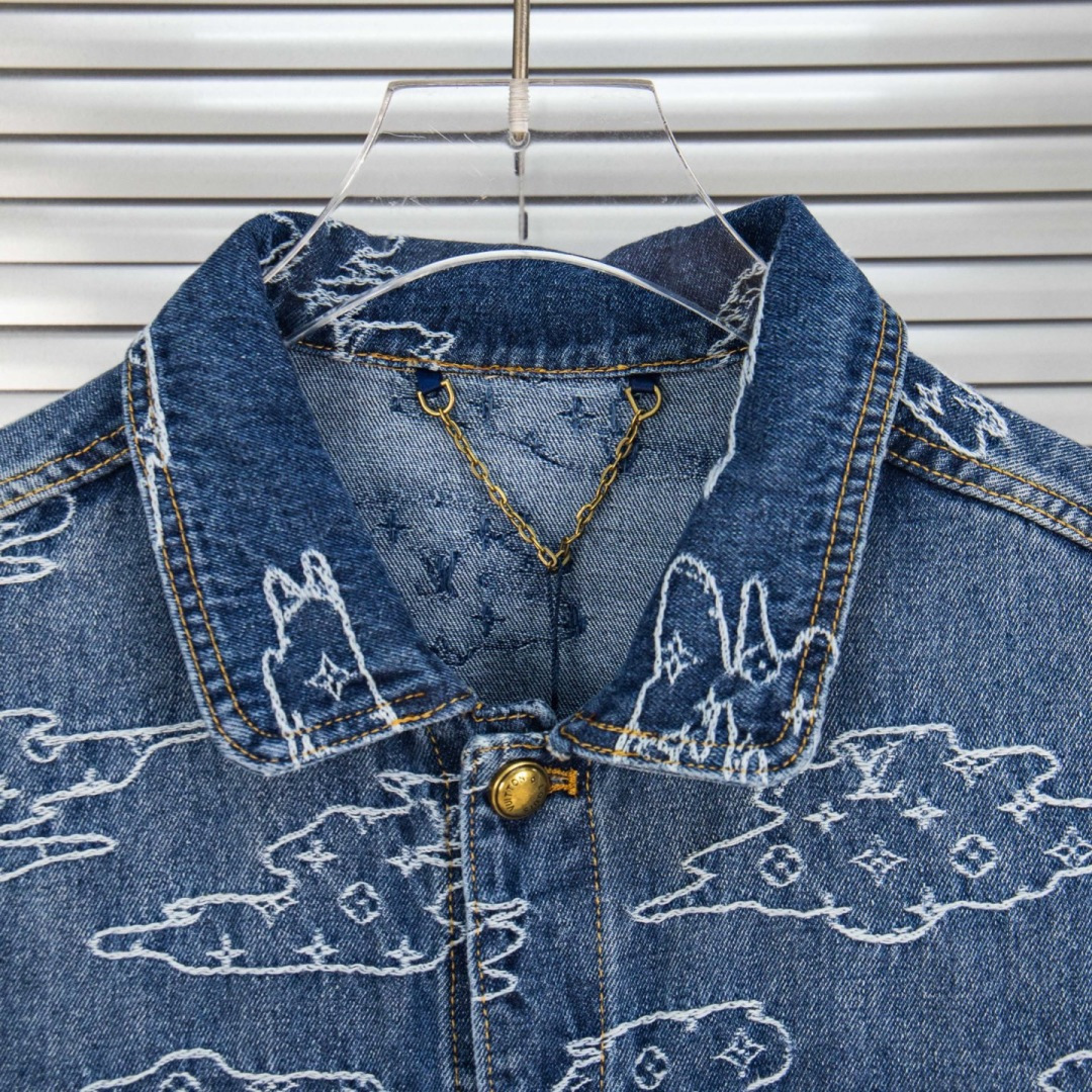 Cheap Louis Vuitton Thin Jackets For Men in 218947, $65 USD- [IB218947] - Replica Louis Vuitton Thin Jackets For Men
