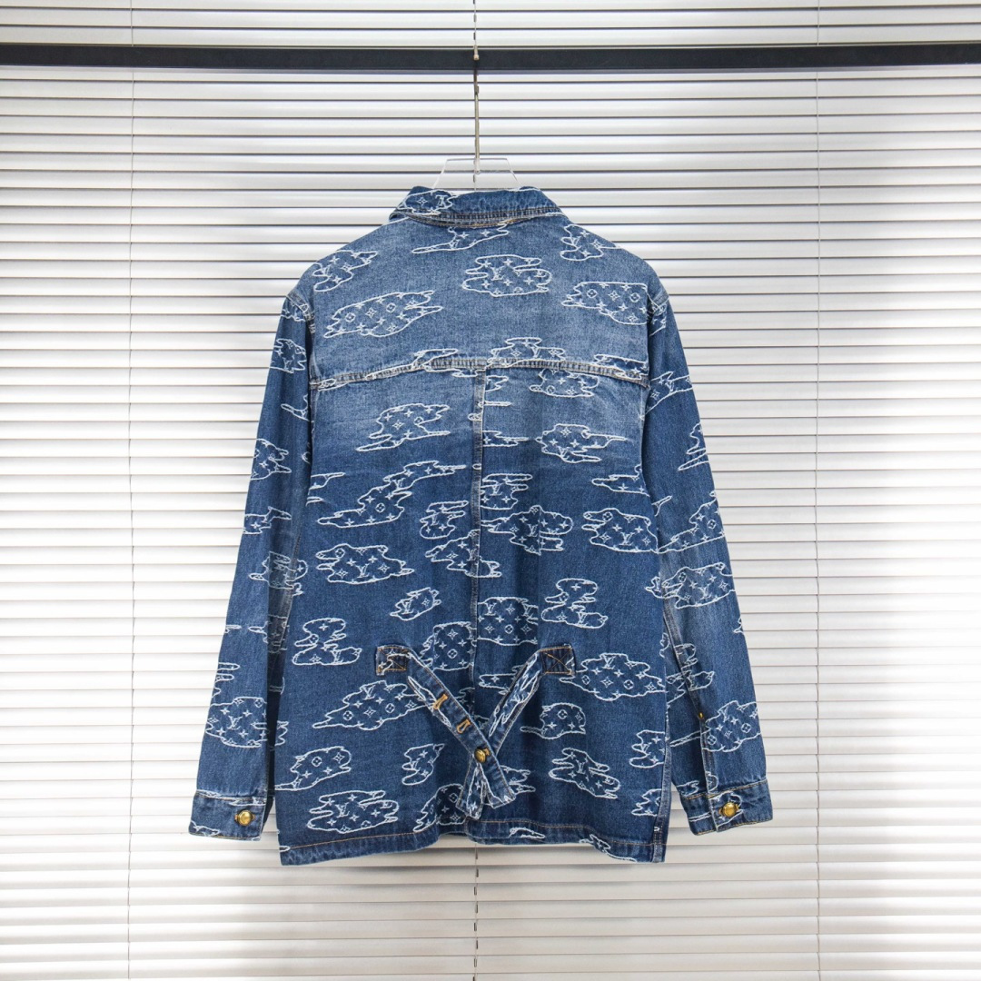 Cheap Louis Vuitton Thin Jackets For Men in 218947, $65 USD- [IB218947] - Replica Louis Vuitton Thin Jackets For Men