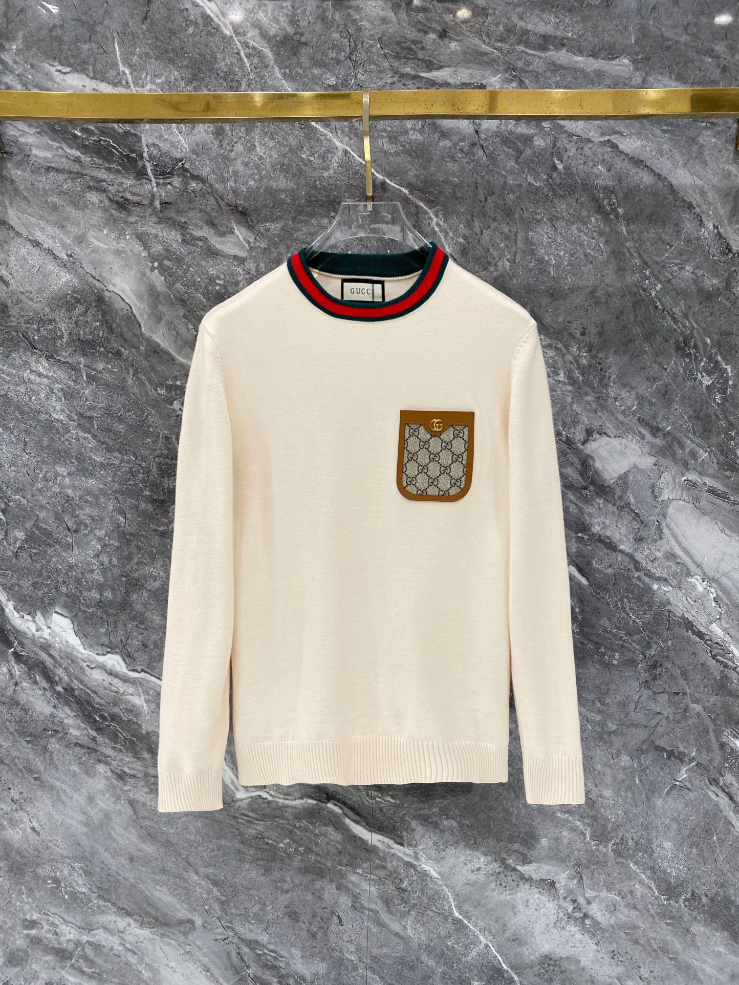 Cheap Gucci Sweaters for Men in 218974, $50 USD- [IB218974] - Replica Gucci Sweaters for Men