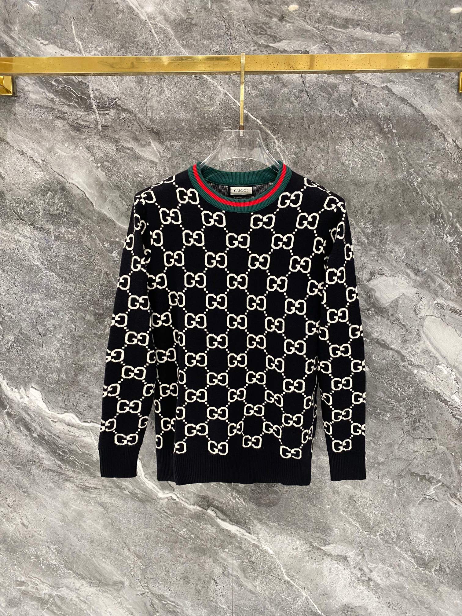 Cheap Gucci Sweaters for Men in 218978, $50 USD- [IB218978] - Replica Gucci Sweaters for Men