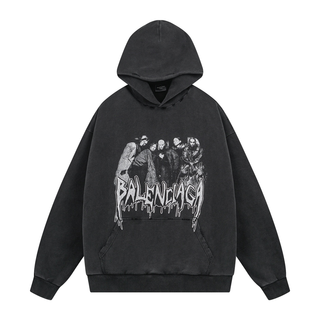 Cheap Balenciaga Hoodies for Men in 218990, $65 USD- [IB218990] - Replica Balenciaga Hoodies for Men