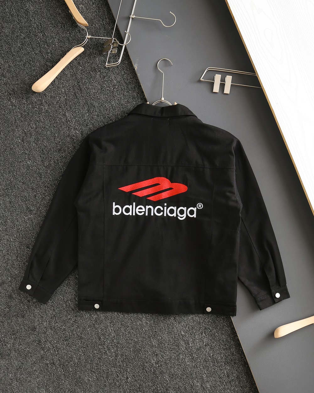 Cheap Balenciaga Jackets for Men in 218997, $65 USD- [IB218997] - Replica Balenciaga Jackets for Men