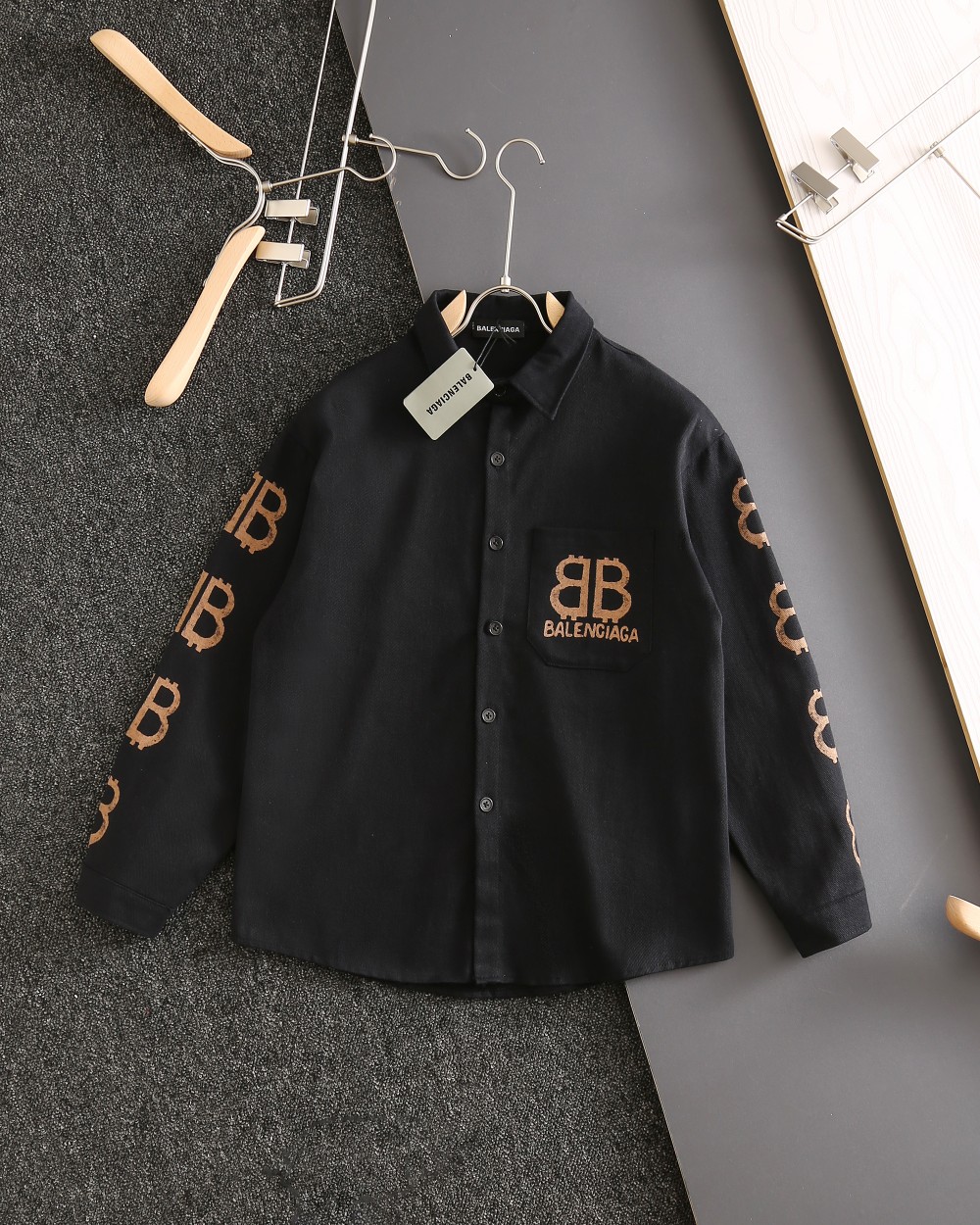 Cheap Balenciaga Jackets for Men in 218998, $65 USD- [IB218998] - Replica Balenciaga Jackets for Men