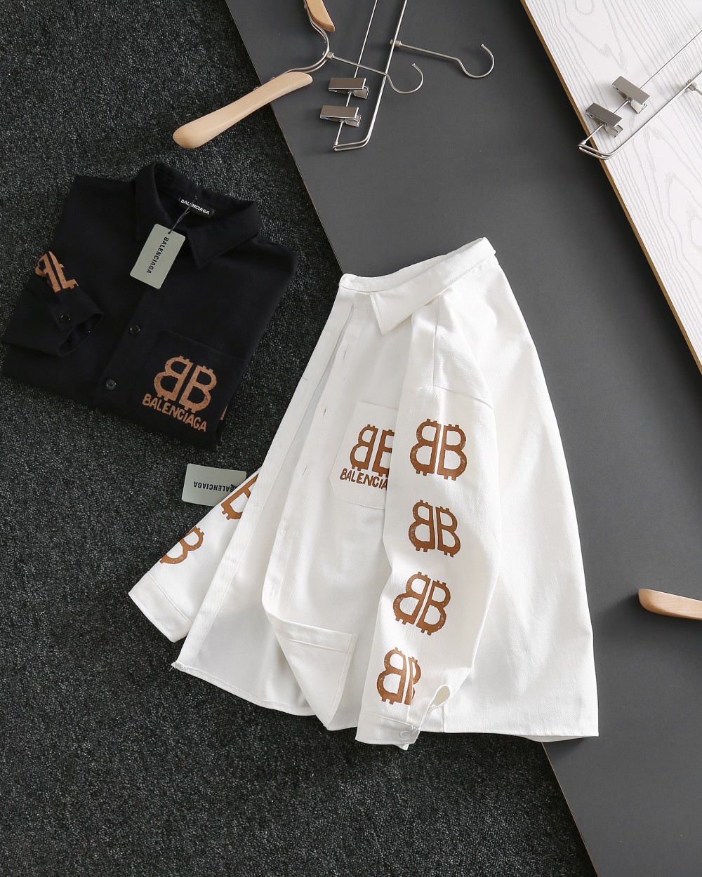 Cheap Balenciaga Jackets for Men in 218999, $65 USD- [IB218999] - Replica Balenciaga Jackets for Men