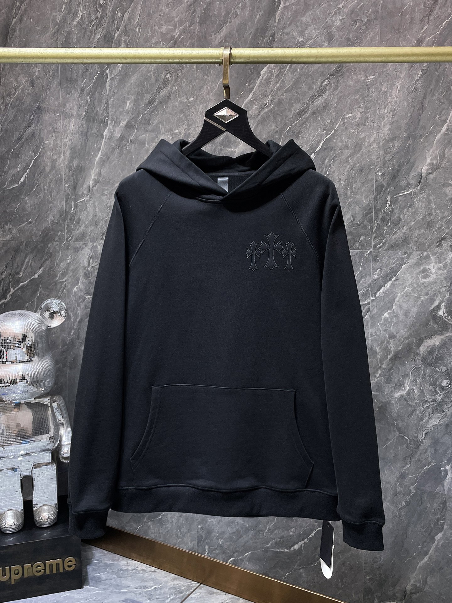 Cheap Chrome hearts Hoody in 219000, $60 USD- [IB219000] - Replica Chrome hearts Hoody