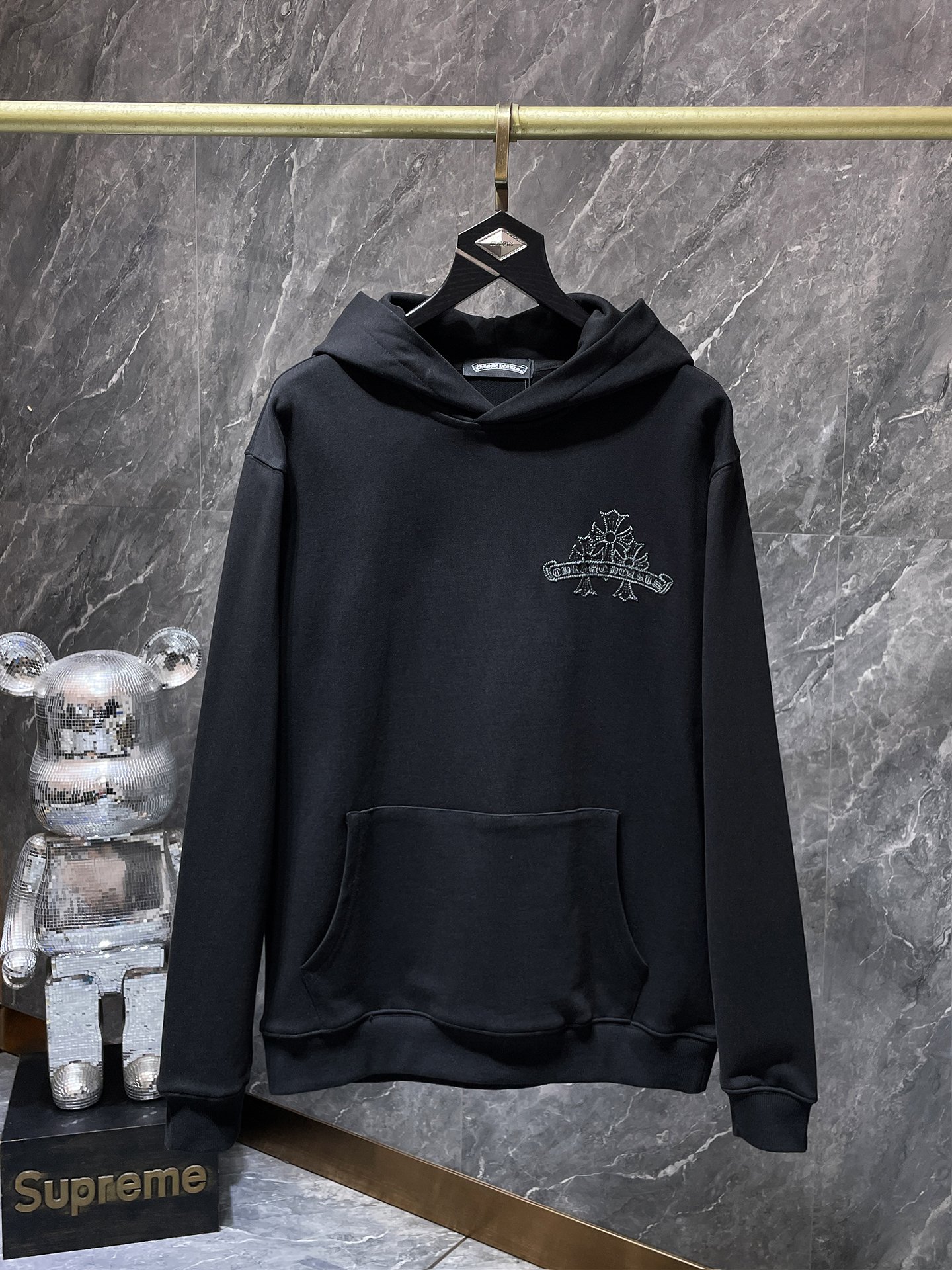 Cheap Chrome hearts Hoody in 219002, $60 USD- [IB219002] - Replica Chrome hearts Hoody