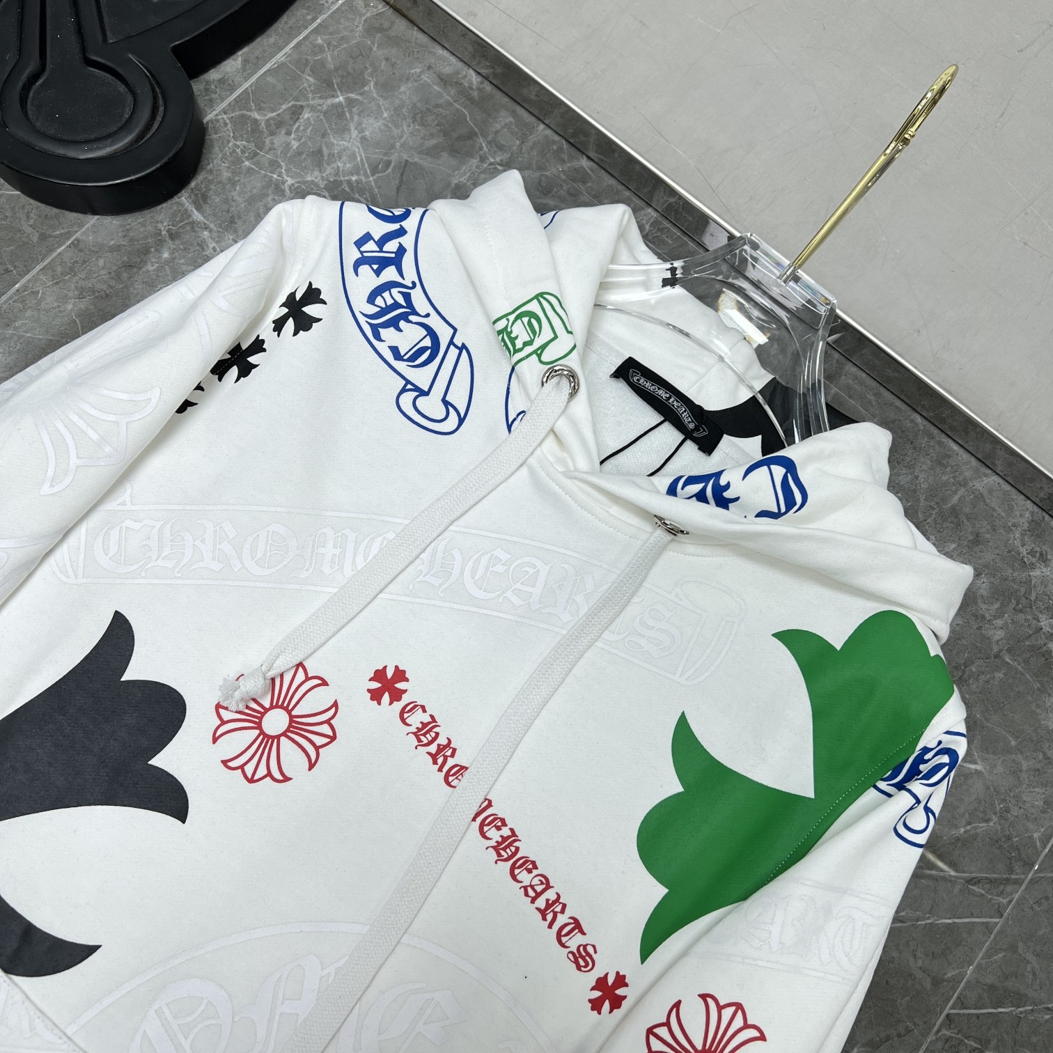 Cheap Chrome hearts Hoody in 219004, $65 USD- [IB219004] - Replica Chrome hearts Hoody