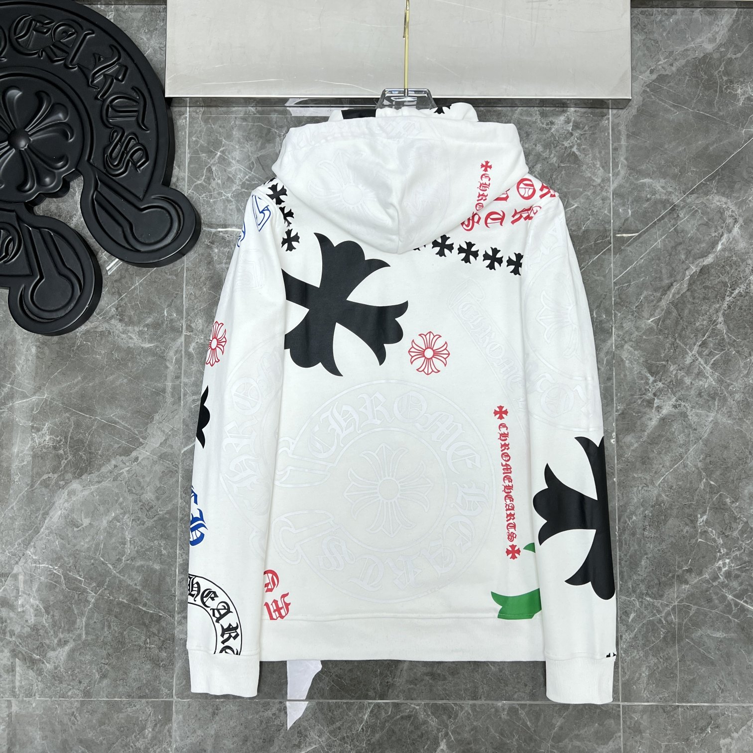 Cheap Chrome hearts Hoody in 219004, $65 USD- [IB219004] - Replica Chrome hearts Hoody