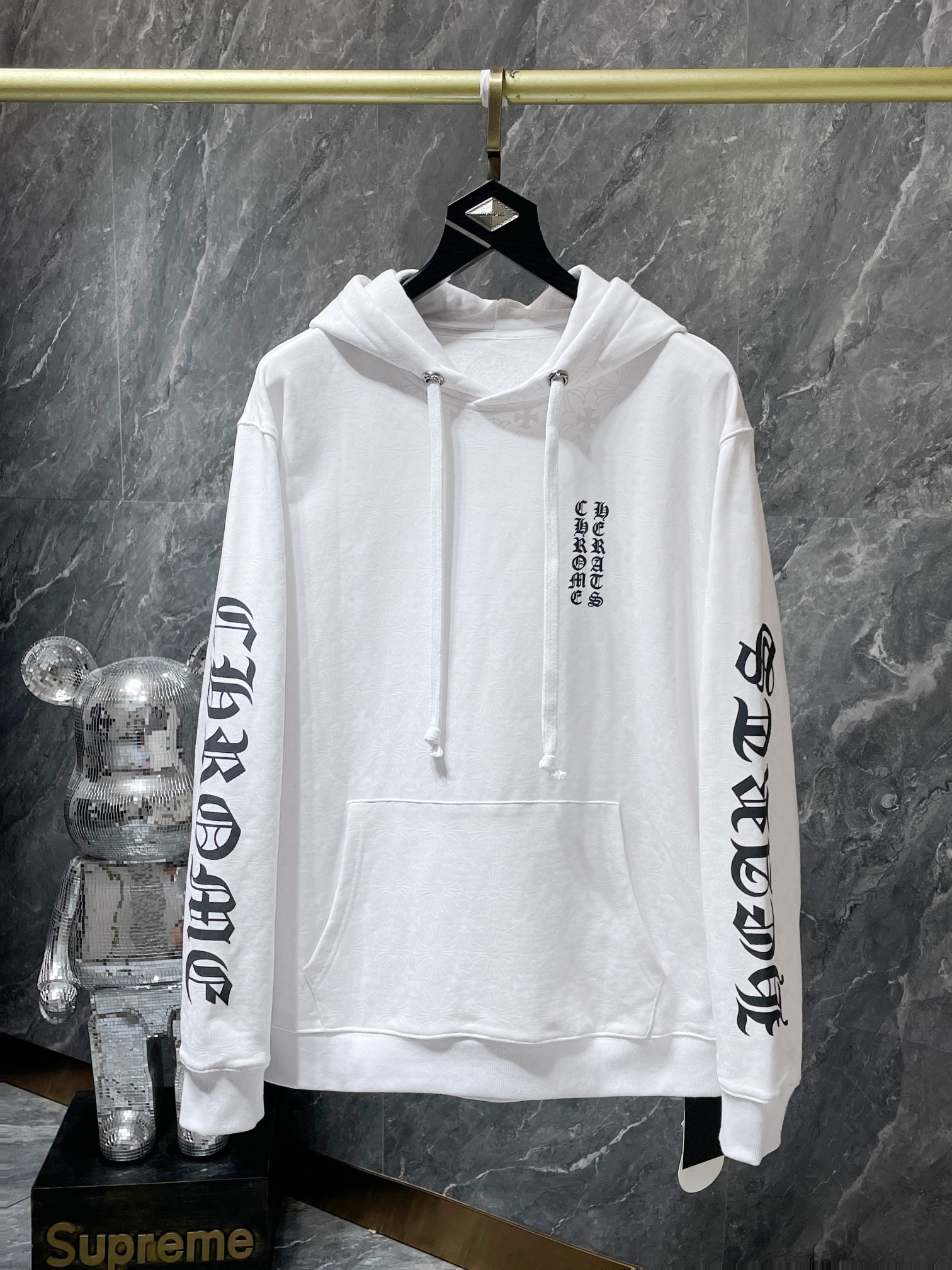 Cheap Chrome hearts Hoody in 219007, $65 USD- [IB219007] - Replica Chrome hearts Hoody