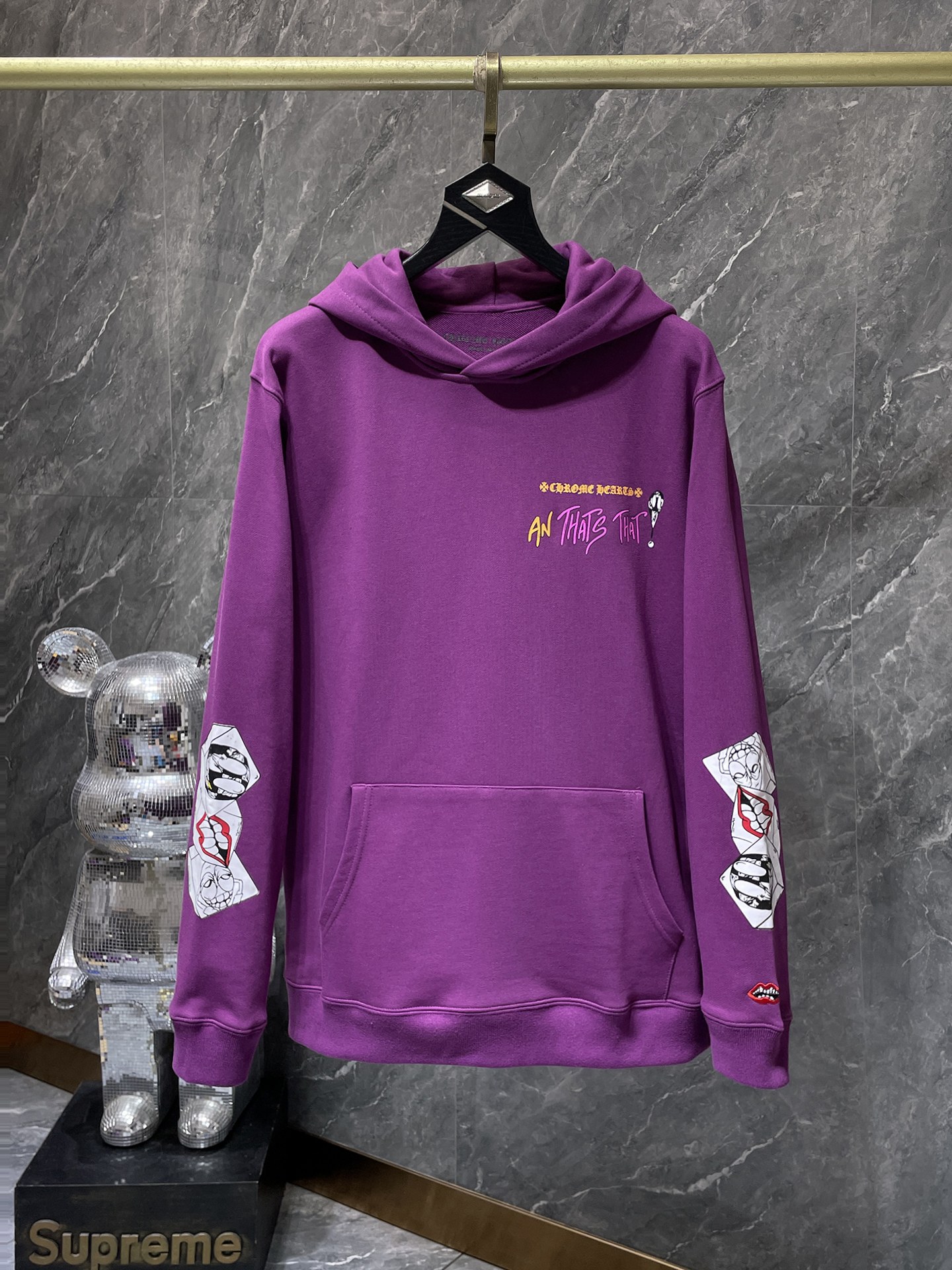 Cheap Chrome hearts Hoody in 219009, $60 USD- [IB219009] - Replica Chrome hearts Hoody