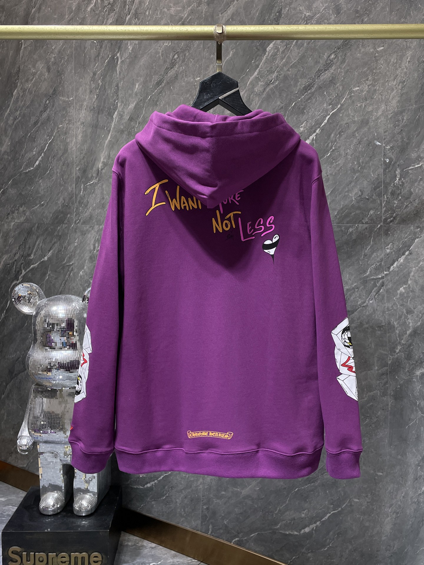 Cheap Chrome hearts Hoody in 219009, $60 USD- [IB219009] - Replica Chrome hearts Hoody