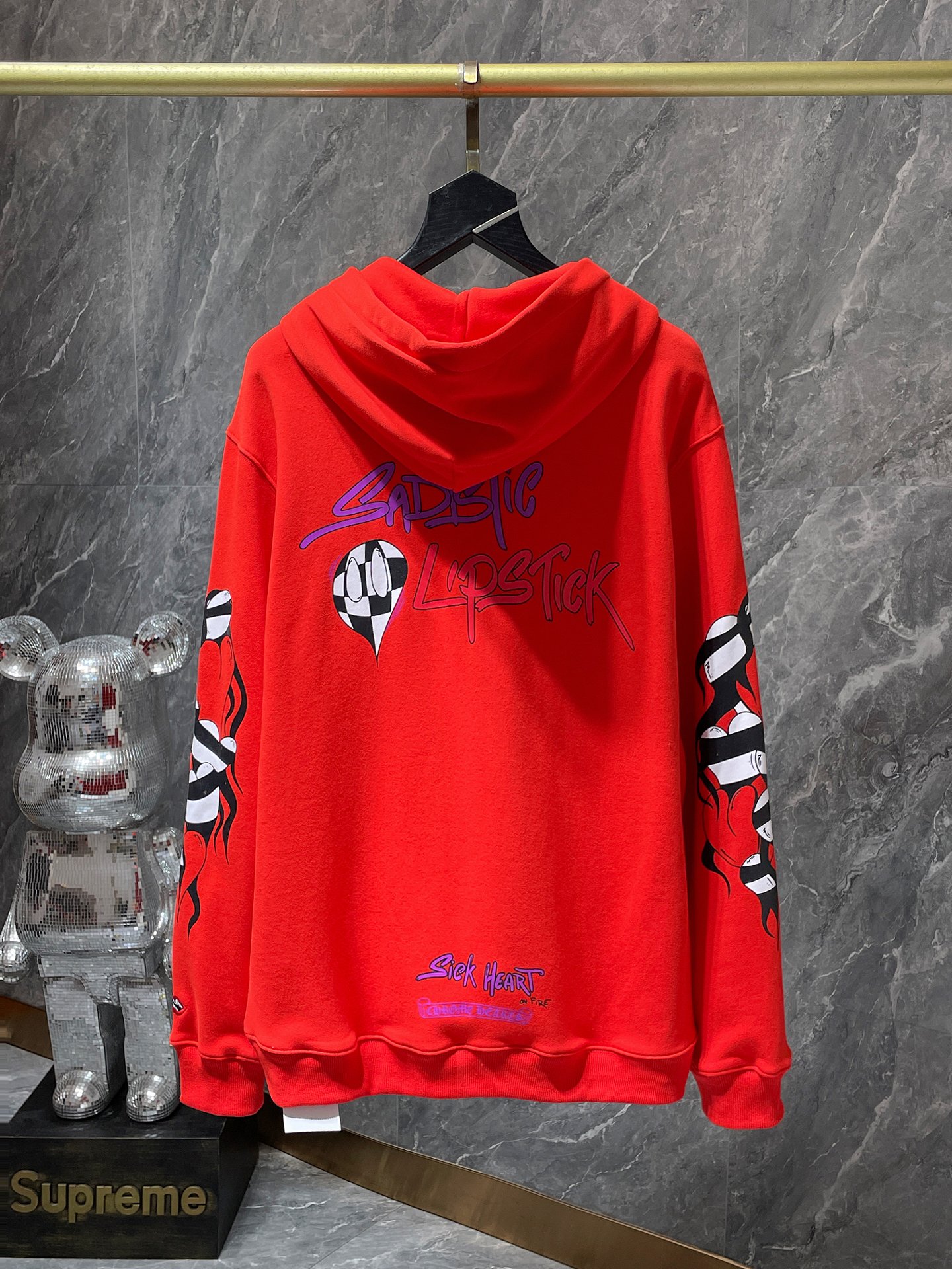 Cheap Chrome hearts Hoody in 219010, $60 USD- [IB219010] - Replica Chrome hearts Hoody