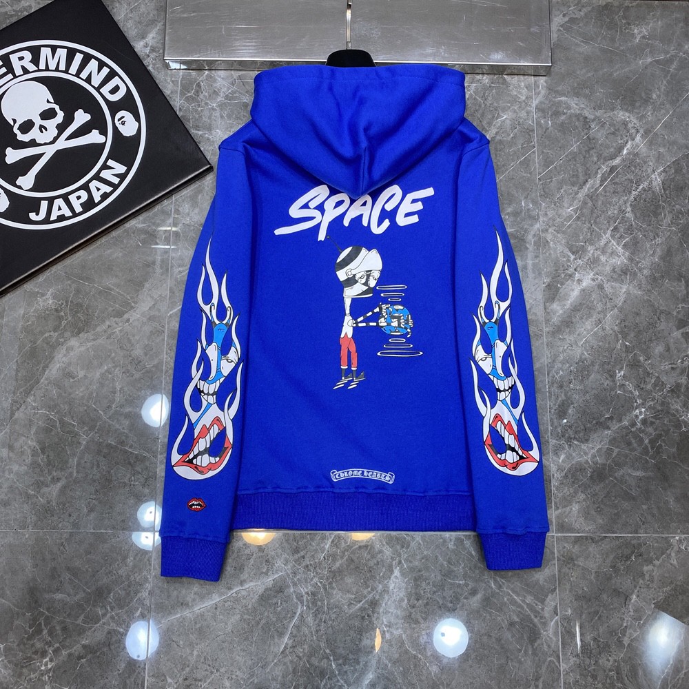 Cheap Chrome hearts Hoody in 219011, $60 USD- [IB219011] - Replica Chrome hearts Hoody
