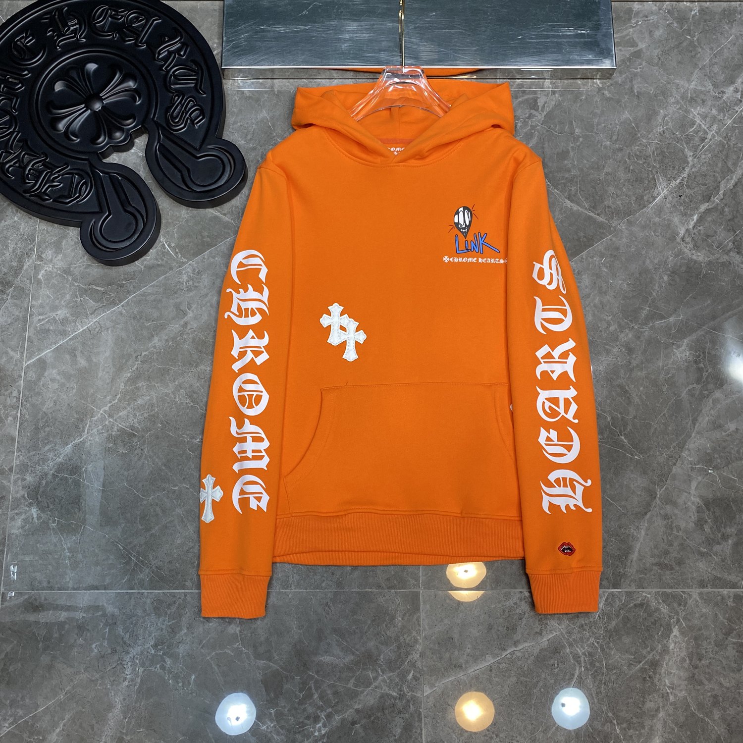 Cheap Chrome hearts Hoody in 219012, $60 USD- [IB219012] - Replica Chrome hearts Hoody