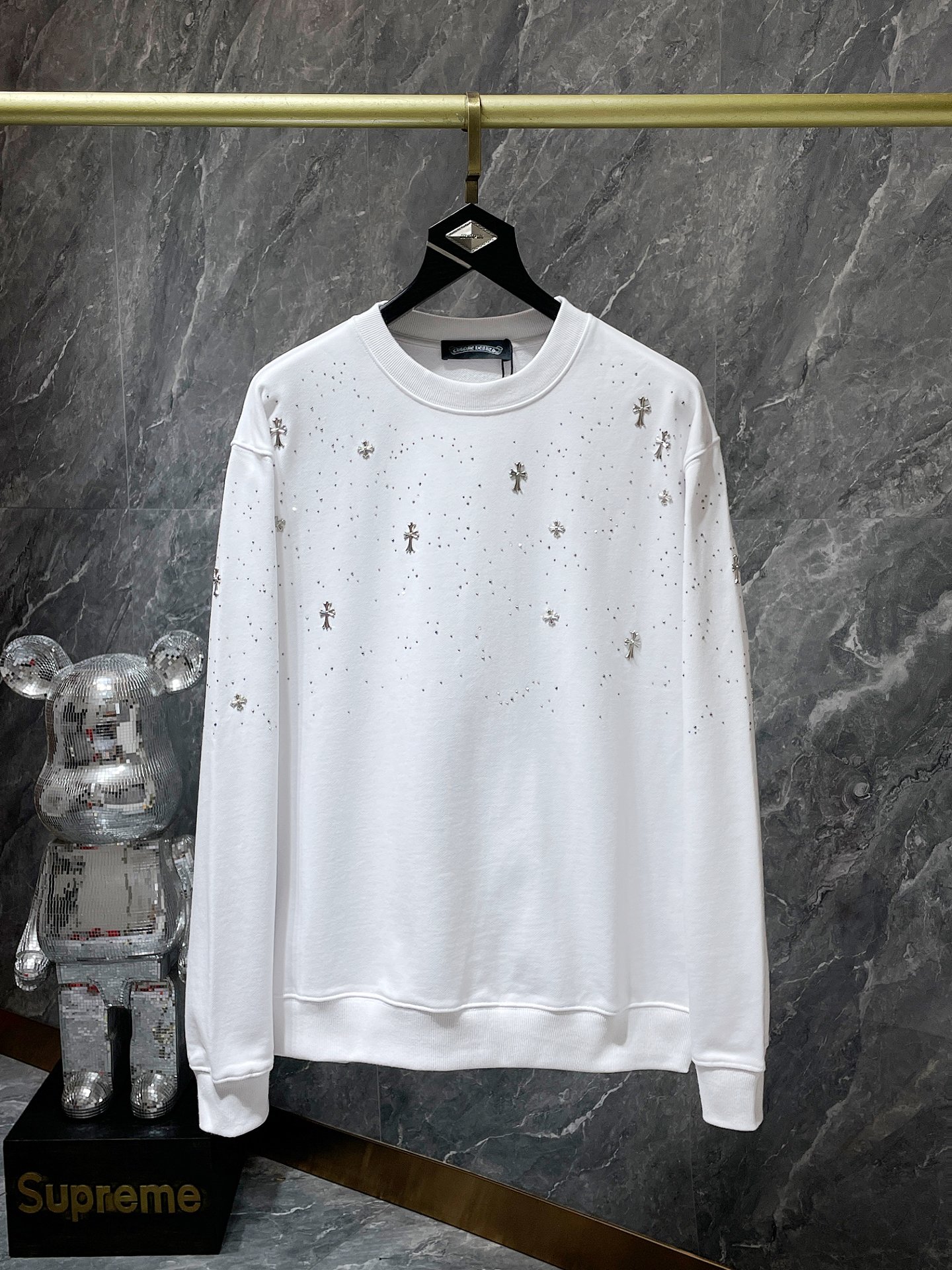 Cheap Chrome hearts Hoody in 219017, $50 USD- [IB219017] - Replica Chrome hearts Hoody