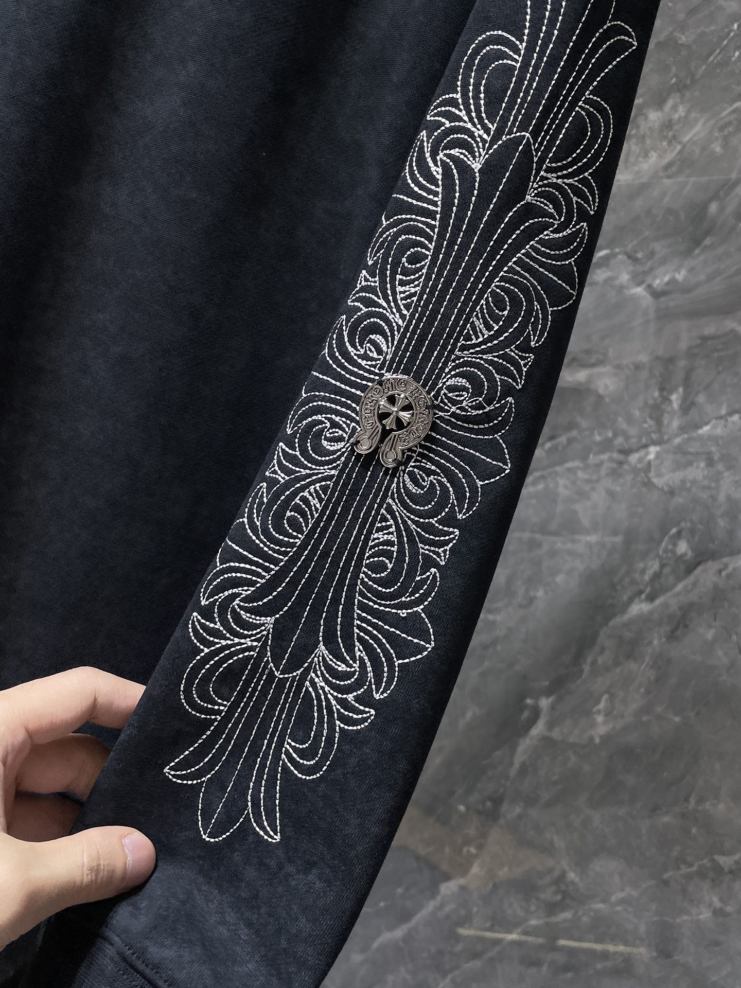 Cheap Chrome hearts Hoody in 219020, $50 USD- [IB219020] - Replica Chrome hearts Hoody