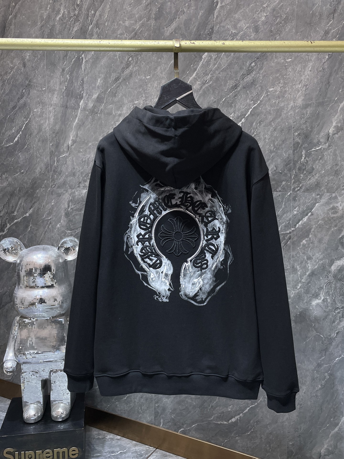 Cheap Chrome hearts Hoody in 219022, $50 USD- [IB219022] - Replica Chrome hearts Hoody