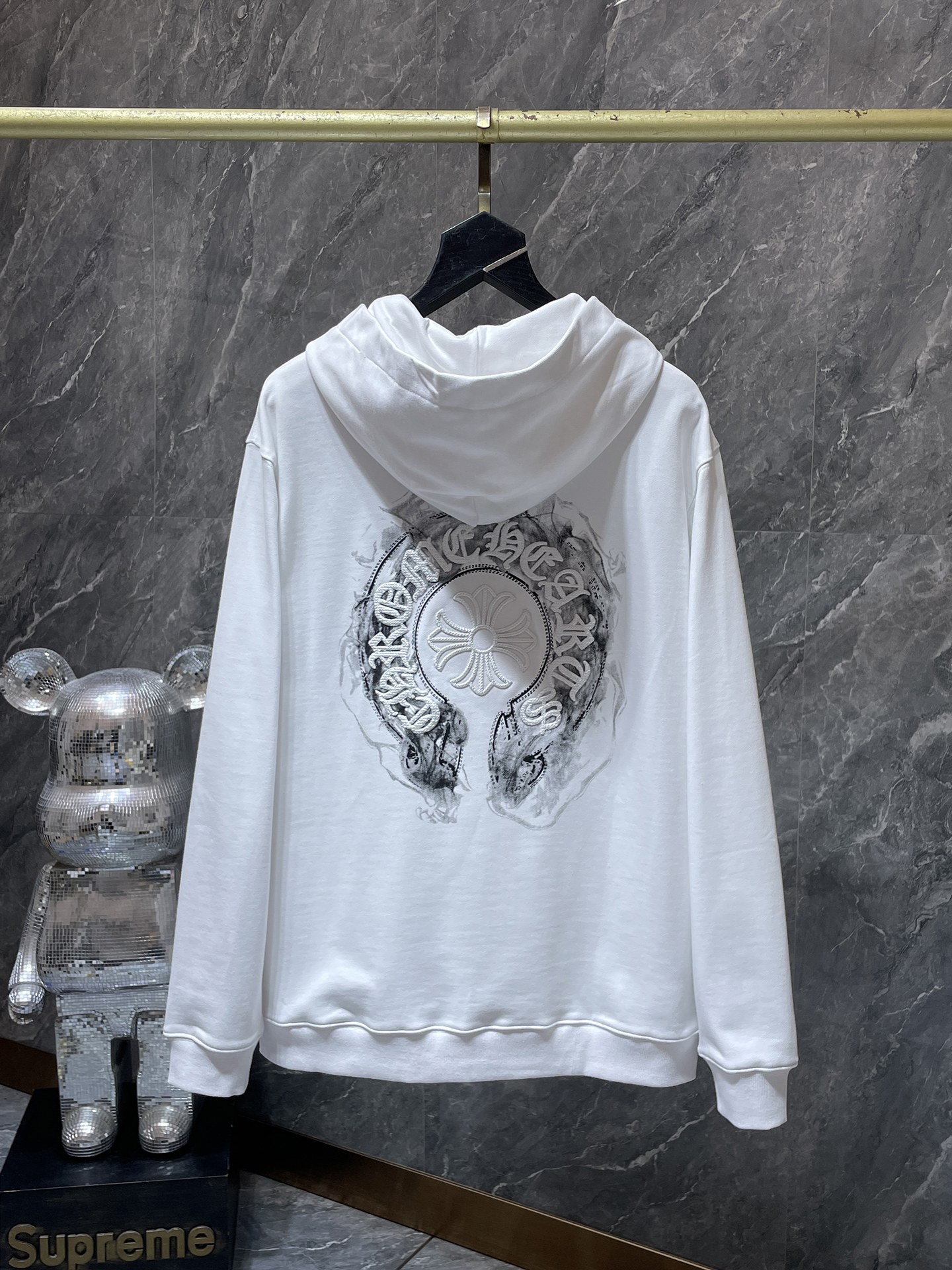 Cheap Chrome hearts Hoody in 219023, $50 USD- [IB219023] - Replica Chrome hearts Hoody