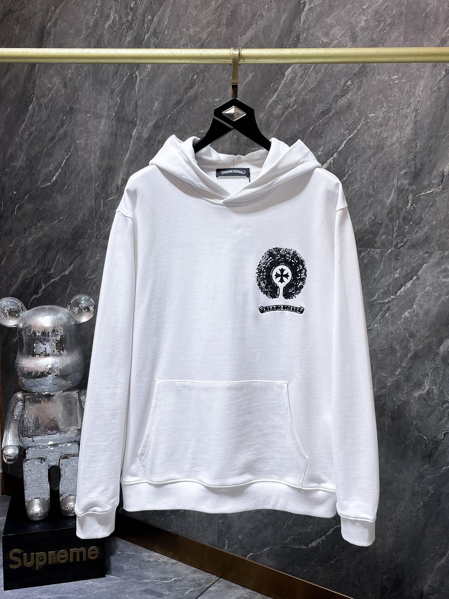 Cheap Chrome hearts Hoody in 219026, $55 USD- [IB219026] - Replica Chrome hearts Hoody