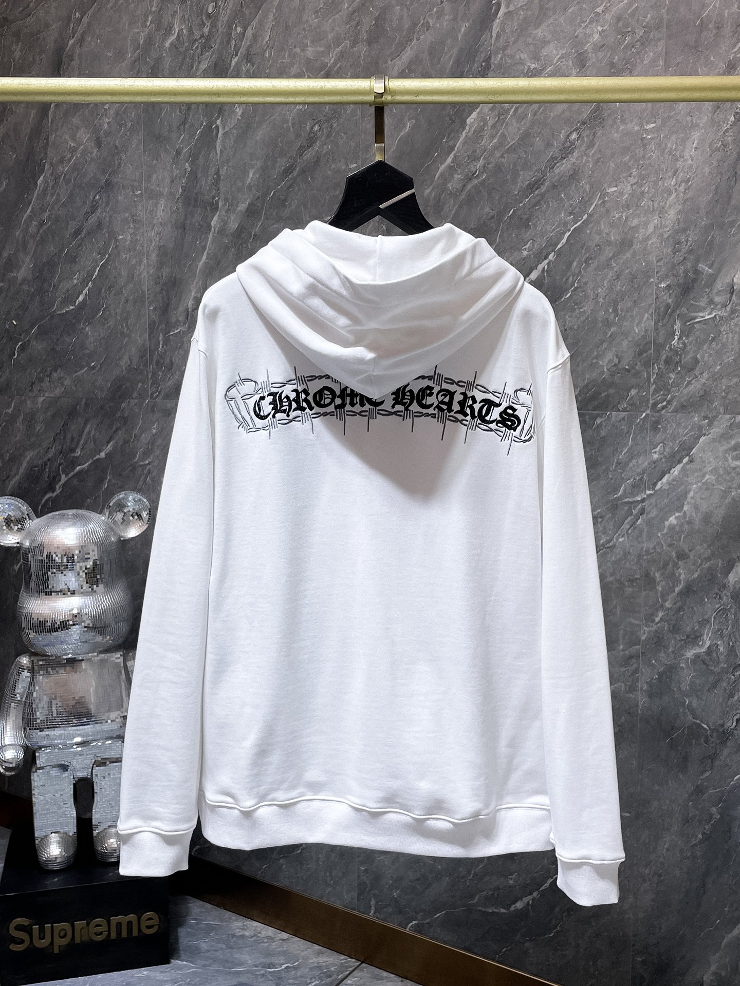 Cheap Chrome hearts Hoody in 219028, $55 USD- [IB219028] - Replica Chrome hearts Hoody
