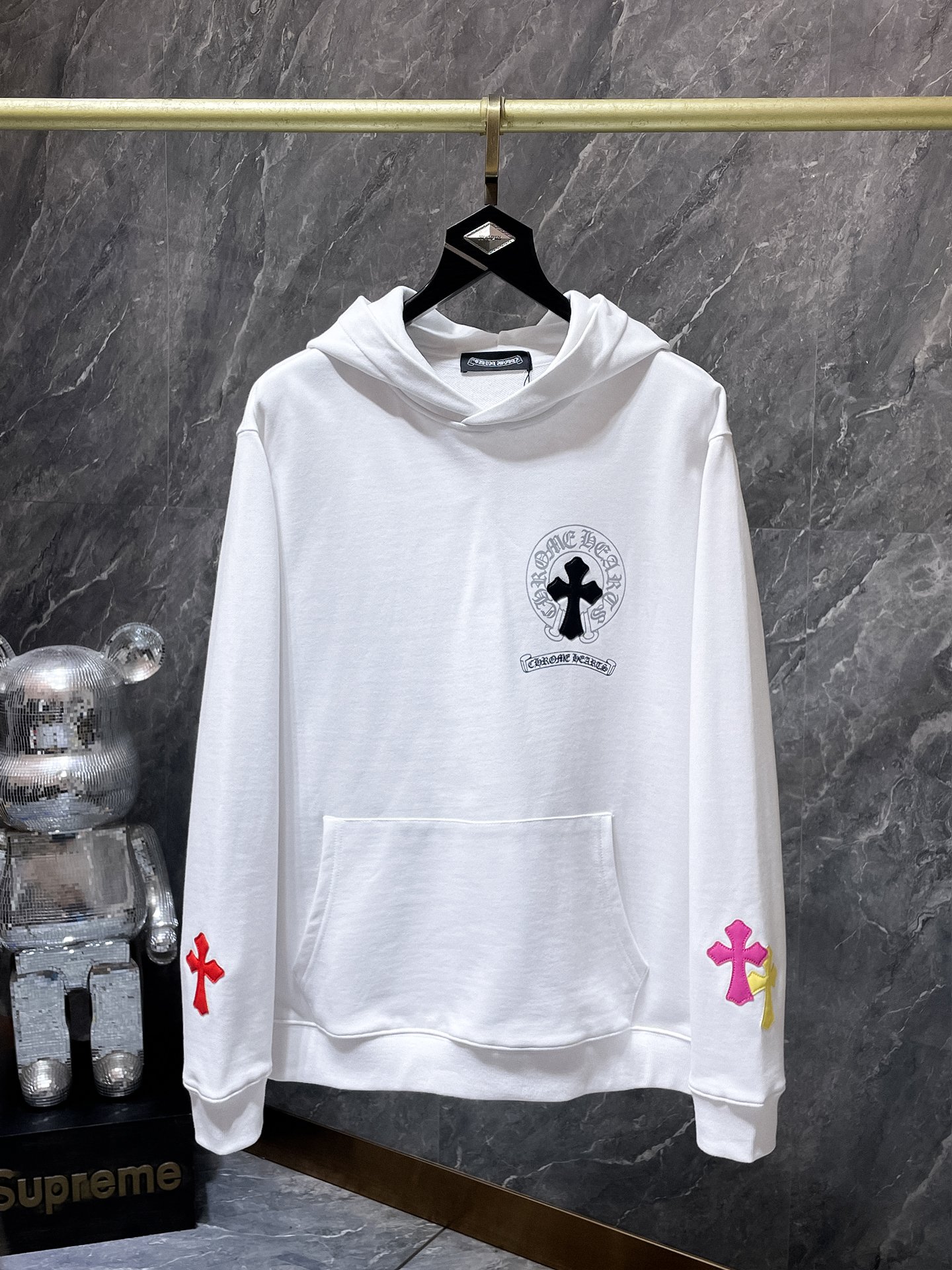 Cheap Chrome hearts Hoody in 219031, $55 USD- [IB219031] - Replica Chrome hearts Hoody