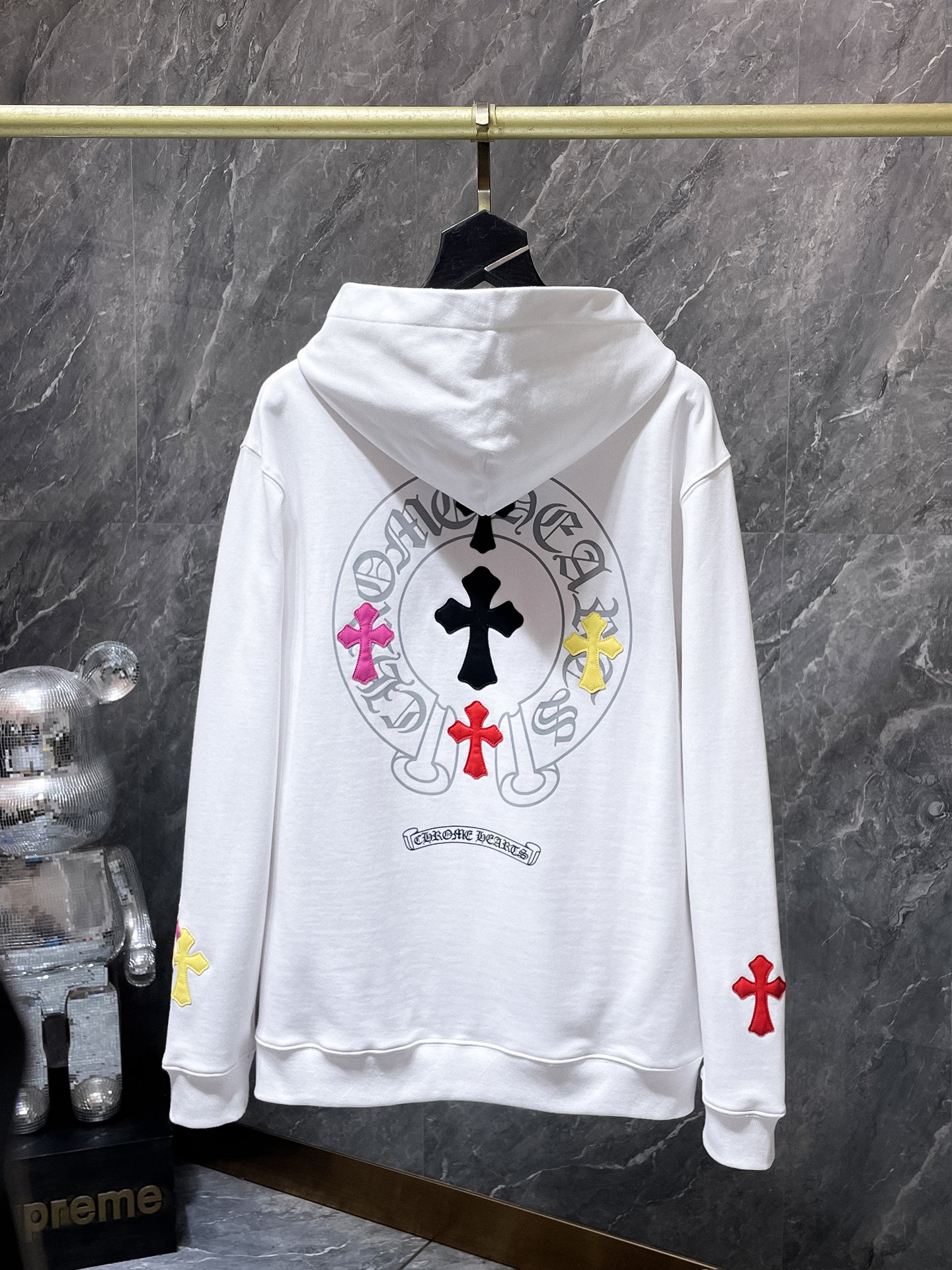 Cheap Chrome hearts Hoody in 219031, $55 USD- [IB219031] - Replica Chrome hearts Hoody