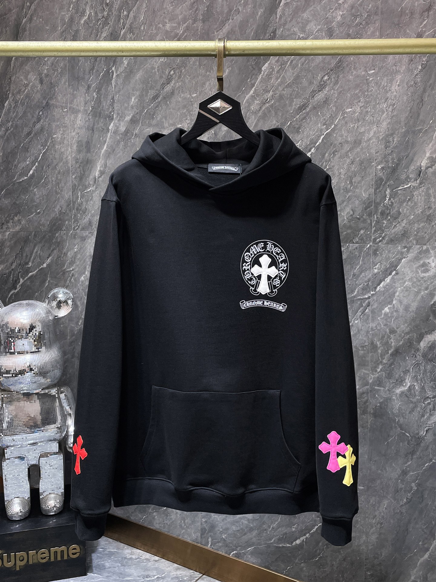 Cheap Chrome hearts Hoody in 219032, $55 USD- [IB219032] - Replica Chrome hearts Hoody