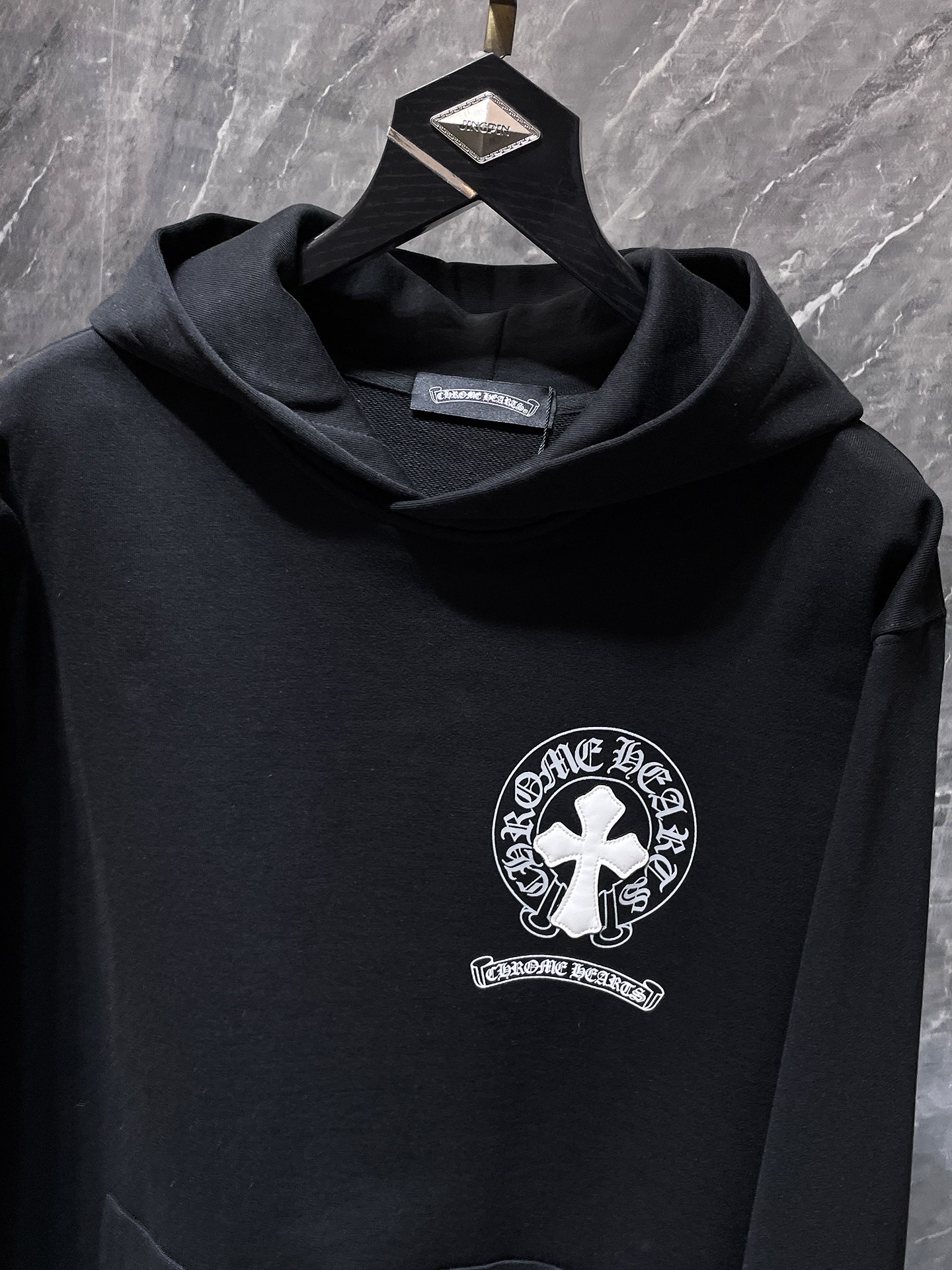 Cheap Chrome hearts Hoody in 219032, $55 USD- [IB219032] - Replica Chrome hearts Hoody