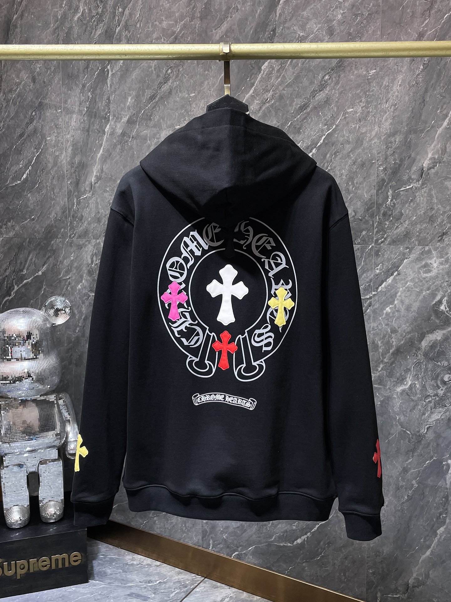 Cheap Chrome hearts Hoody in 219032, $55 USD- [IB219032] - Replica Chrome hearts Hoody