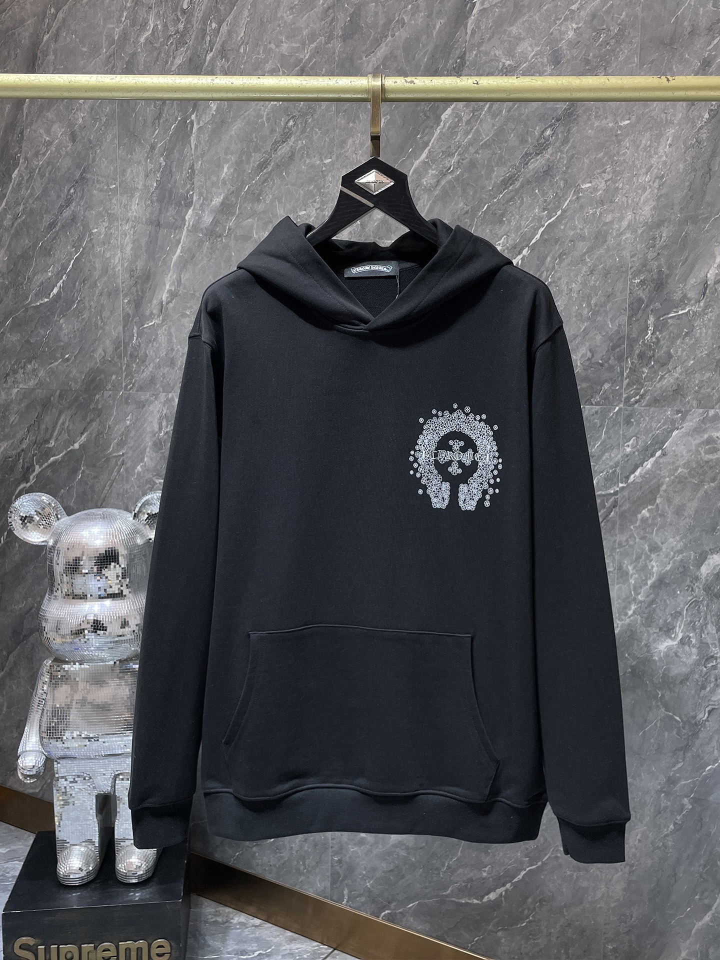 Cheap Chrome hearts Hoody in 219033, $55 USD- [IB219033] - Replica Chrome hearts Hoody
