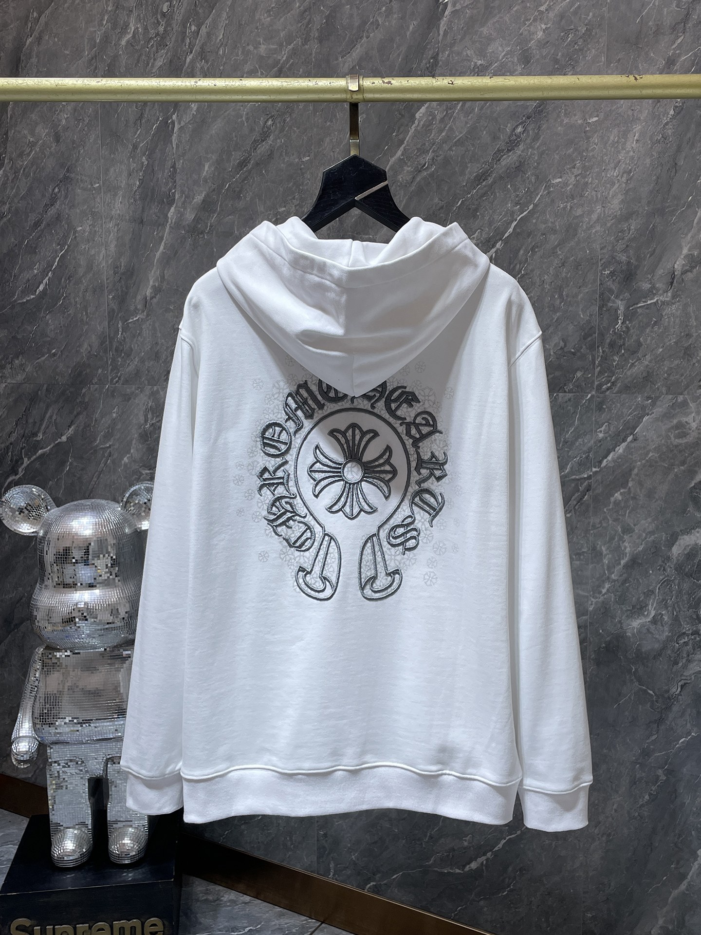 Cheap Chrome hearts Hoody in 219034, $55 USD- [IB219034] - Replica Chrome hearts Hoody