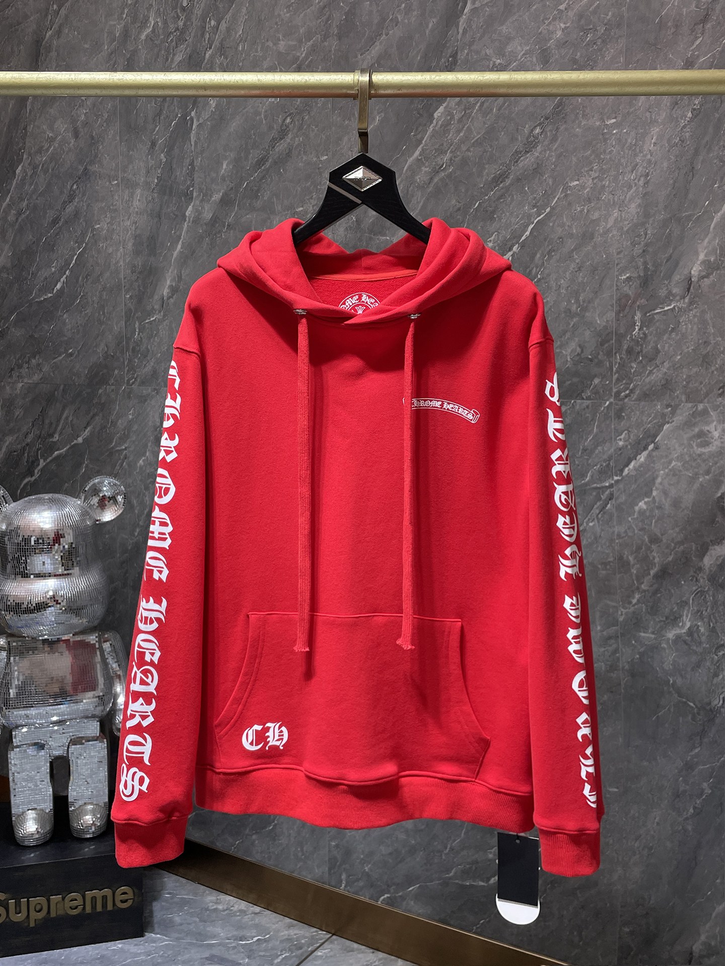 Cheap Chrome hearts Hoody in 219035, $55 USD- [IB219035] - Replica Chrome hearts Hoody