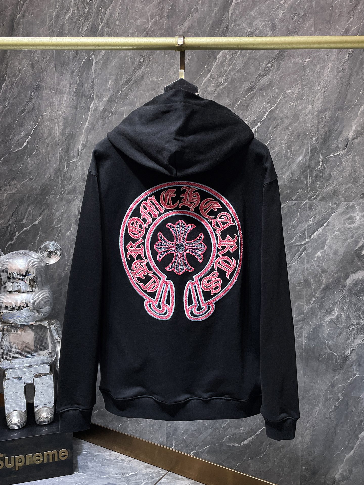 Cheap Chrome hearts Hoody in 219036, $55 USD- [IB219036] - Replica Chrome hearts Hoody
